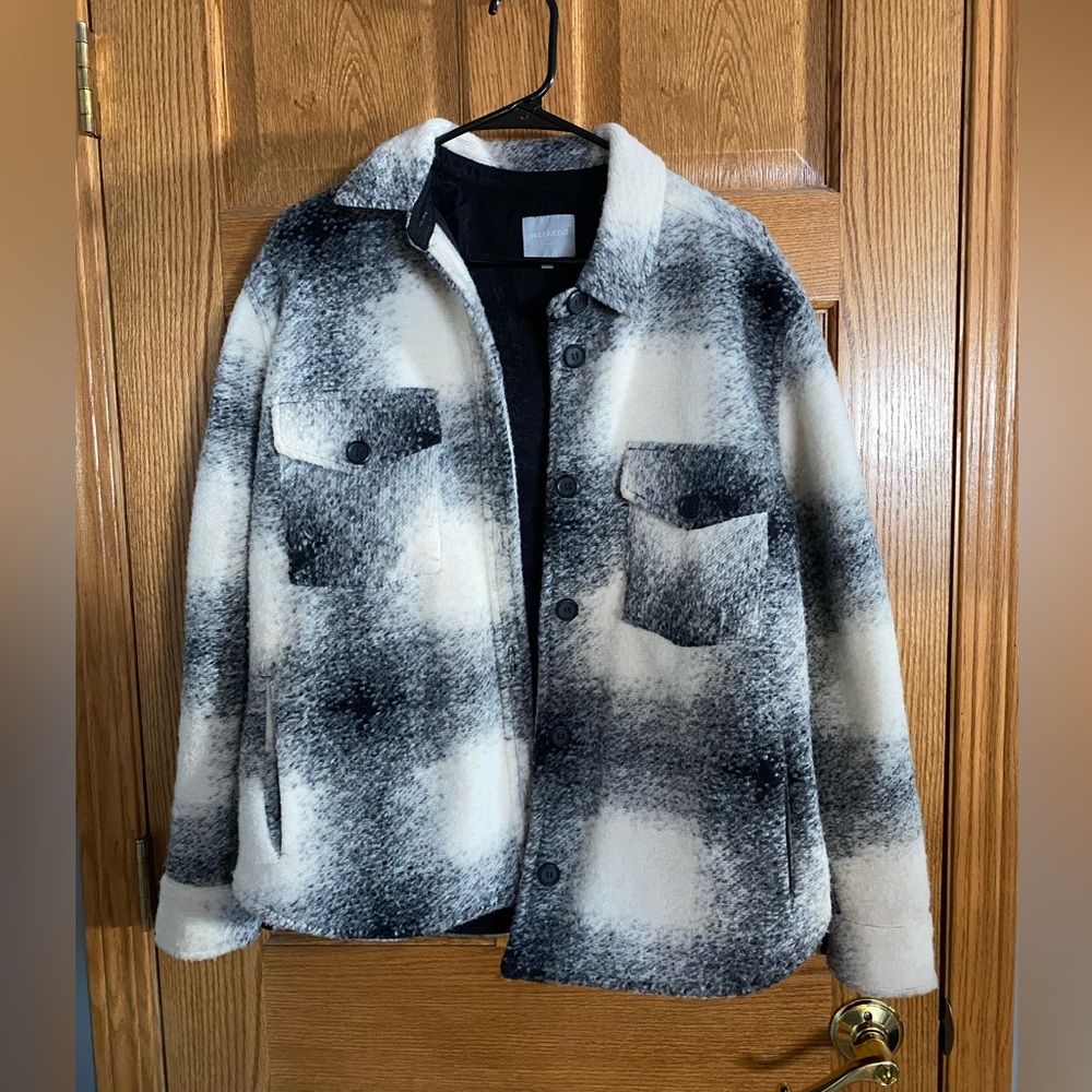 Plaid Wool Jacket